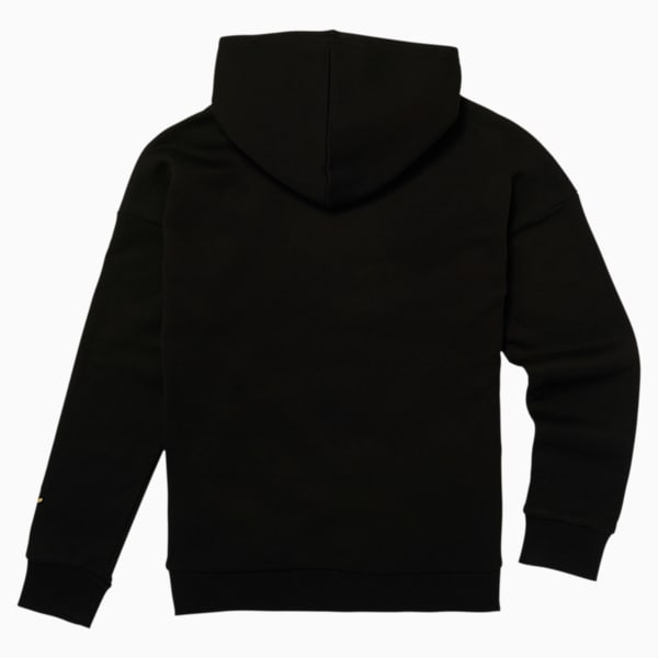 Tailored for Sport WH Boys' Hoodie JR, PUMA BLACK, extralarge