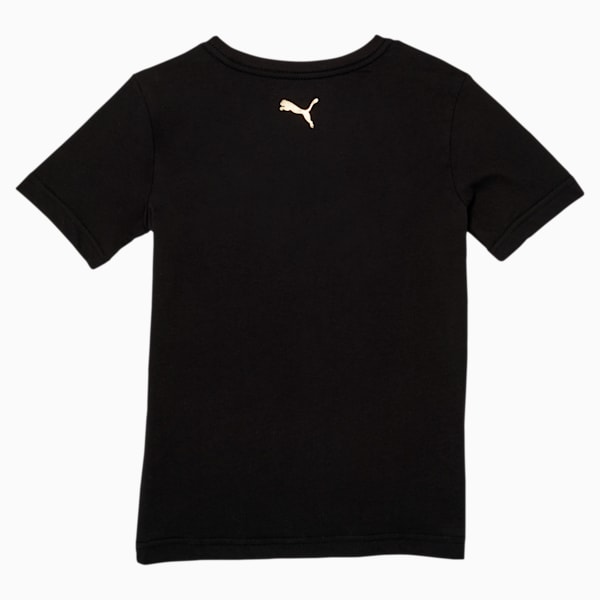 WH Boys' Tee JR, PUMA BLACK, extralarge