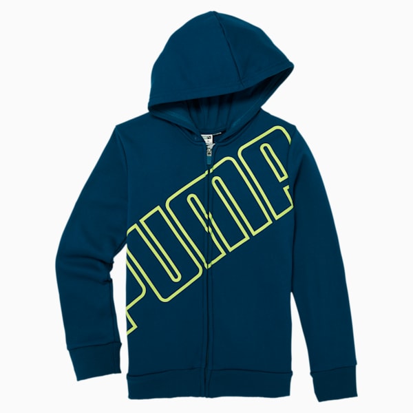 Slanted zipper shop hoodie