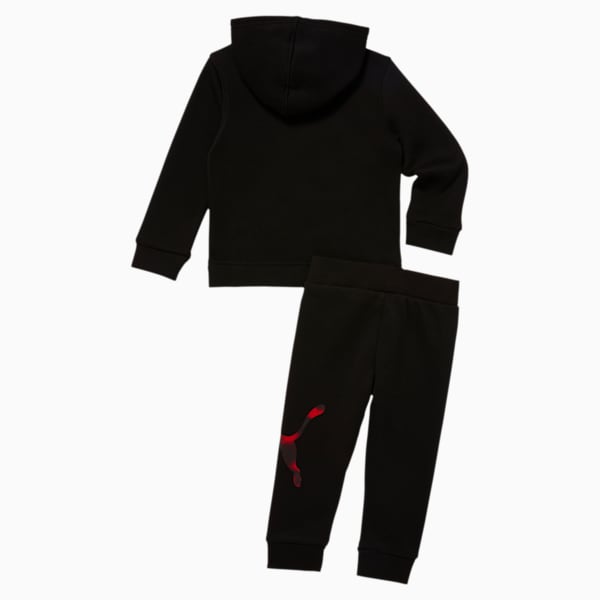 Big Cat Toddler Hoodie + Jogger Set, PUMA BLACK, extralarge