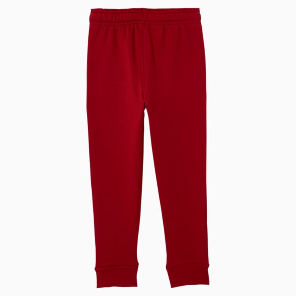 Rebel Little Kids' Colorblocked Joggers, RED DAHLIA, extralarge