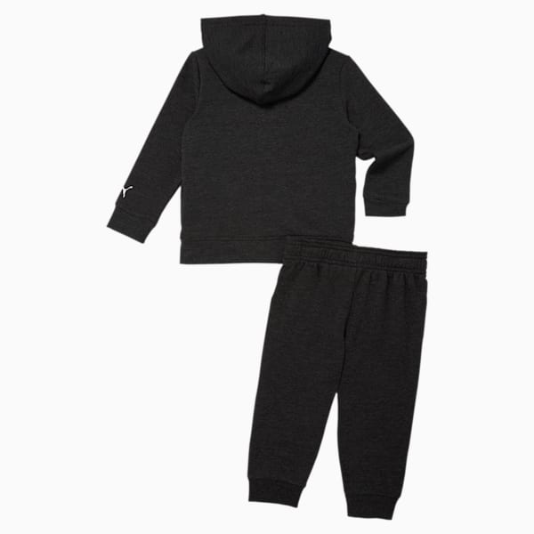 Fleece Hoodie + Jogger Toddler Set, PUMA BLACK, extralarge