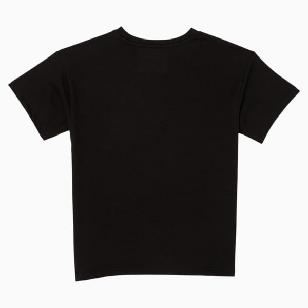 Classics Little Kids' Graphic Tee, PUMA BLACK, extralarge