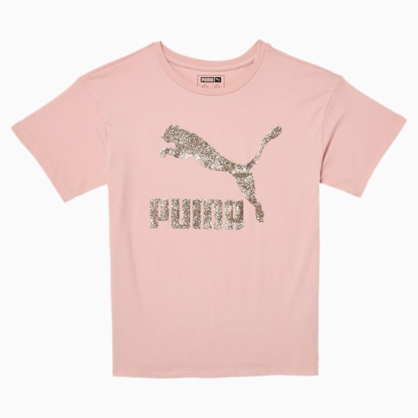 Classics Girls' Graphic Tee JR, PEACH SKIN, extralarge