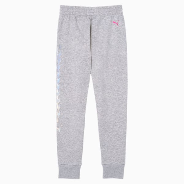 Evide Little Kids' Fleece Joggers, LIGHT HEATHER GREY, extralarge