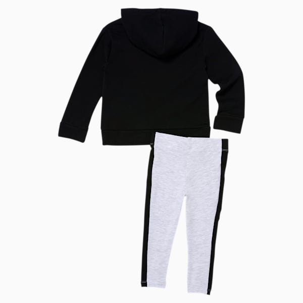 Classics Toddler Fleece Hoodie + Legging Set, PUMA BLACK, extralarge