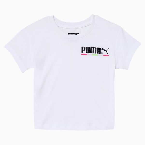 Tailored for Sport Wild Toddler Graphic Tee, PUMA WHITE, extralarge