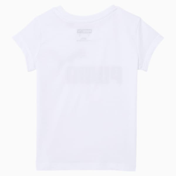 No.1 Logo Toddler Graphic Tee, PUMA WHITE, extralarge