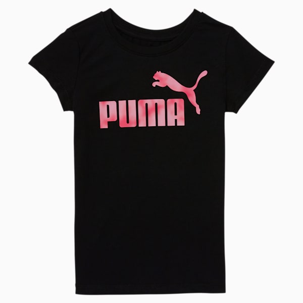 No.1 Logo Little Kids' Graphic Tee, PUMA BLACK, extralarge