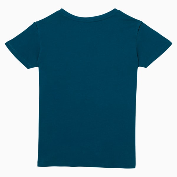 No.1 Logo Girls' Fashion Tee JR, DIGI BLUE, extralarge