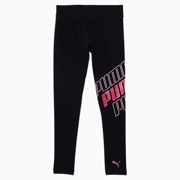 Modern Sports Little Kids' Leggings, PUMA BLACK, extralarge