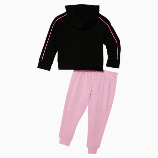 Fleece Hoodie + Jogger Toddler Set, PUMA BLACK, extralarge