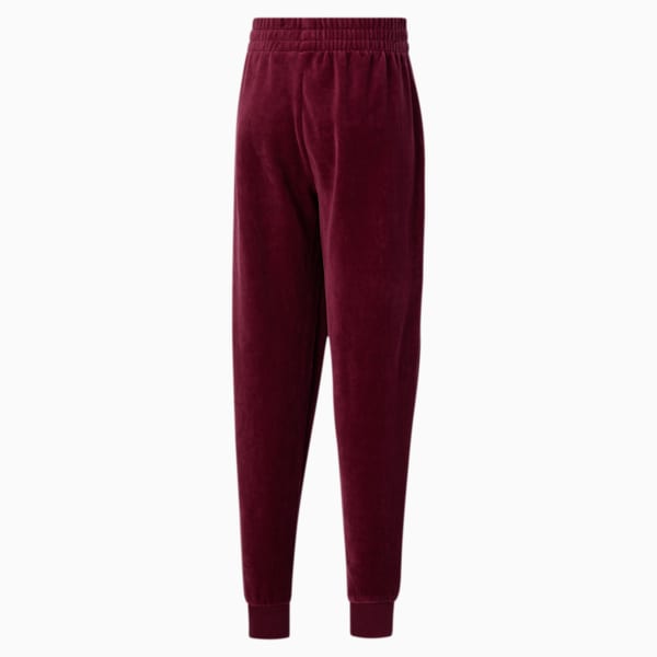 Alpha Girls Velour Joggers JR