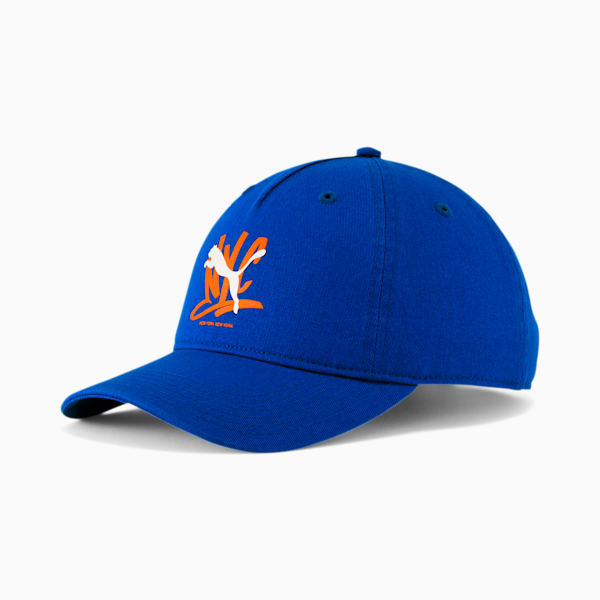 PUMA NYC Cat Dad Cap, BLUE, extralarge