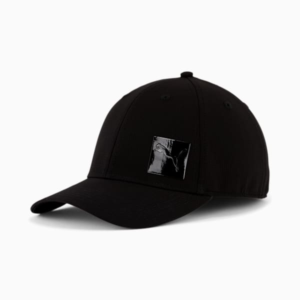 PUMA Decimal 2.0 Stretch Fit Cap, Black, extralarge