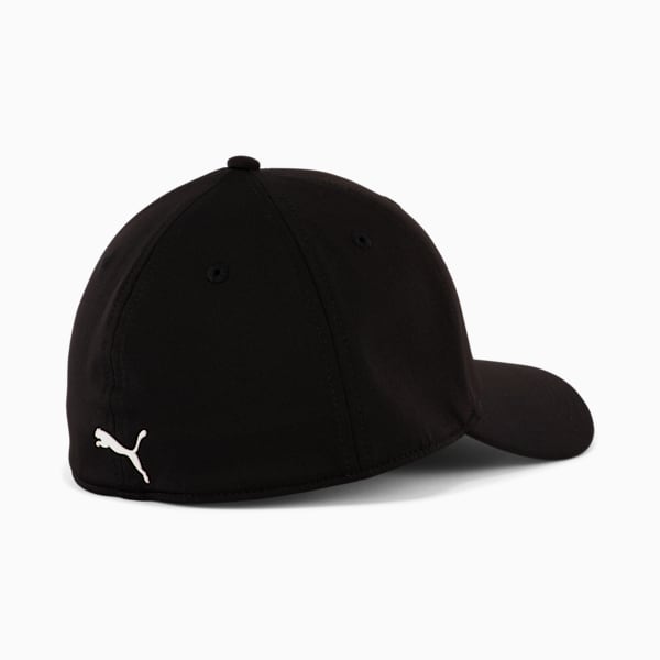 PUMA Force 2.0 Stretch Fit Cap, Black/White, extralarge