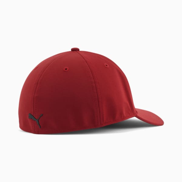 PUMA Force 2.0 Stretch Fit Cap, Burgundy/Black, extralarge