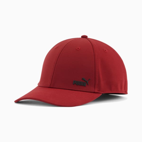PUMA Force 2.0 Stretch Fit Cap, Burgundy/Black, extralarge