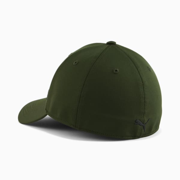 PUMA Force 2.0 Stretch Fit Cap, GREEN/BLACK, extralarge