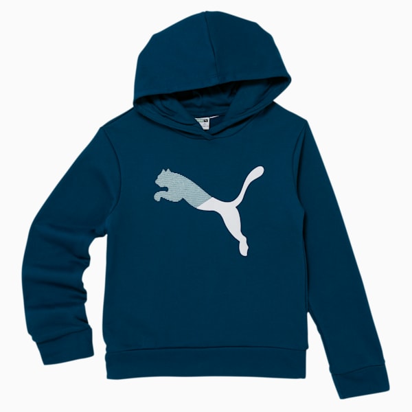 Modern Sports Little Kids' Fleece Hoodie, DIGI BLUE, extralarge