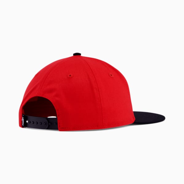 NYC Got Your Back Flat Brim Cap, RED, extralarge