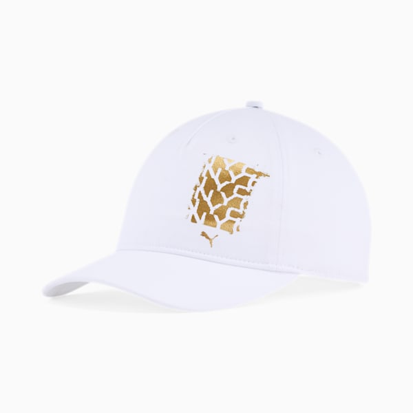 NYC Dawn Adjustable Cap, WHITE/GOLD, extralarge