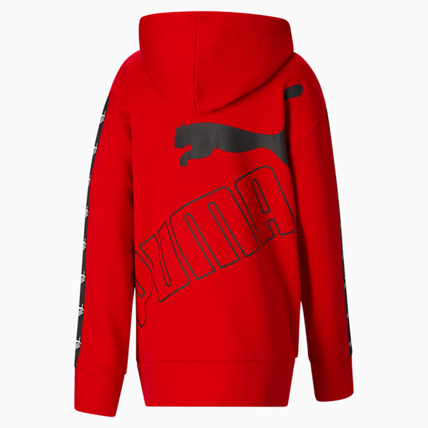 Amplified Boys' Fleece Hoodie, HIGH RISK RED, extralarge
