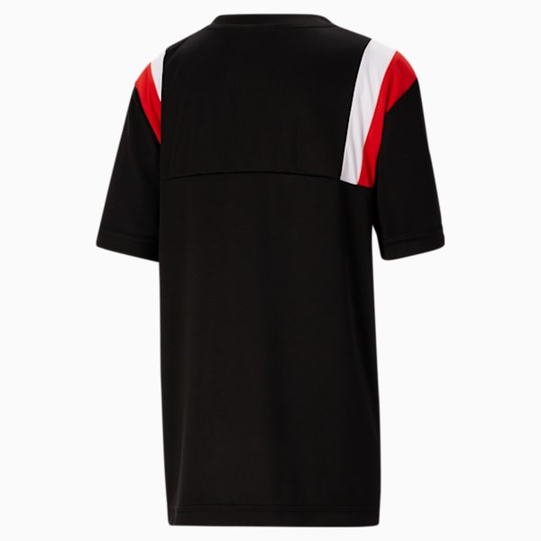 Colorblock Boys' Performance Tee JR, PUMA BLACK, extralarge