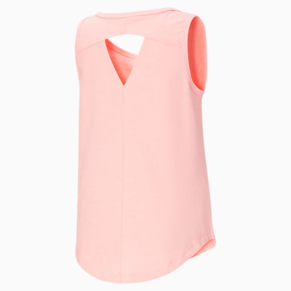 Sleeveless Fashion Tee JR, ELEKTRO PEACH, extralarge