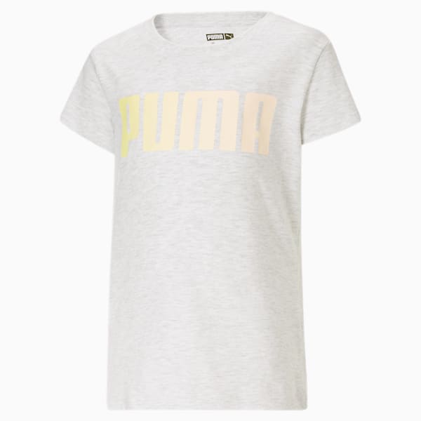 Graphic Tee JR, WHITE HEATHER, extralarge