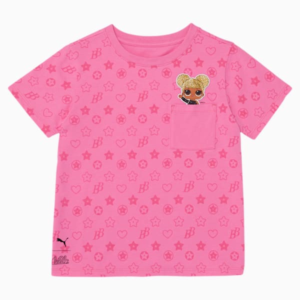 PUMA x L.O.L. SURPRISE! Little Kids' Fashion Tee, SACHET PINK, extralarge