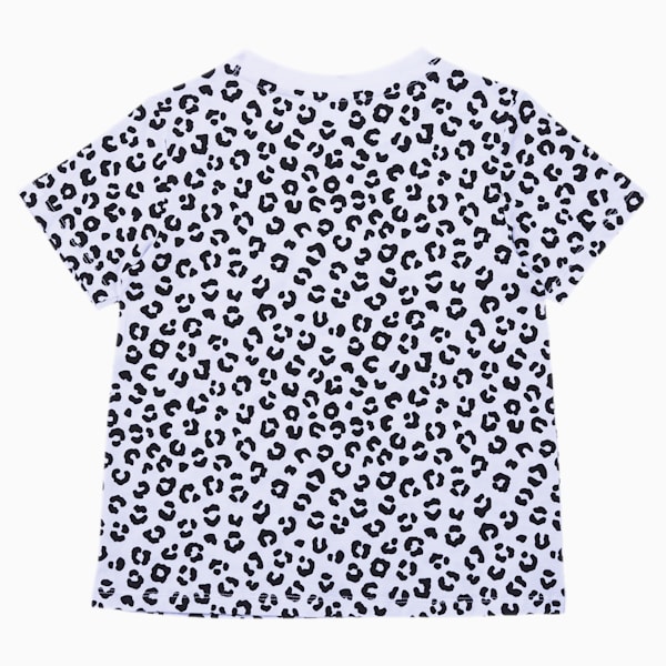 PUMA x L.O.L. SURPRISE! Little Kids' Leopard Fashion Tee, PUMA WHITE, extralarge