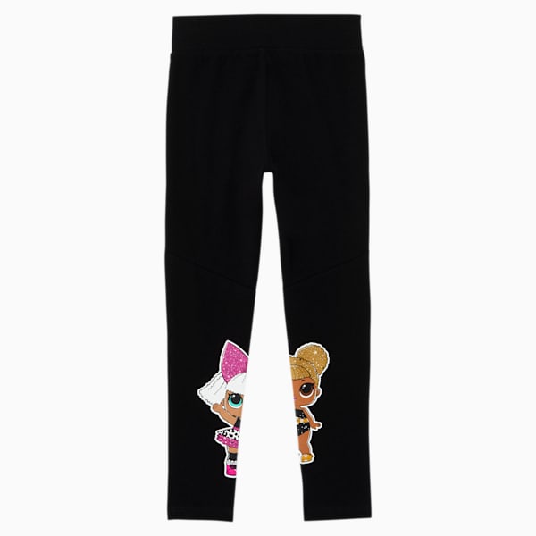 PUMA x L.O.L. SURPRISE! Little Kids' Leggings, PUMA BLACK, extralarge