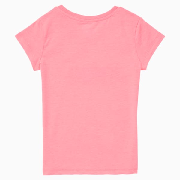 No.1 Logo Girls' Graphic Tee JR, LUMINOUS PEACH, extralarge