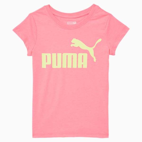 No.1 Logo Girls' Graphic Tee JR, LUMINOUS PEACH, extralarge