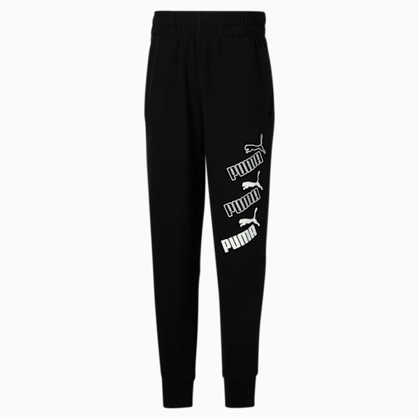 Amplified Boys' Joggers JR, PUMA BLACK, extralarge