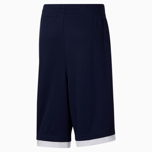 Alpha Boys' Shorts JR, PEACOAT, extralarge