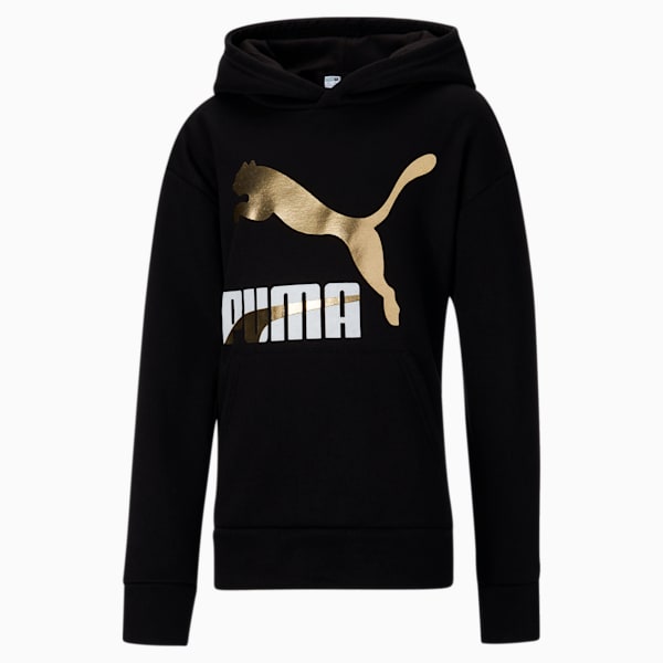 Classics Boys' Fleece Hoodie JR, PUMA BLACK, extralarge