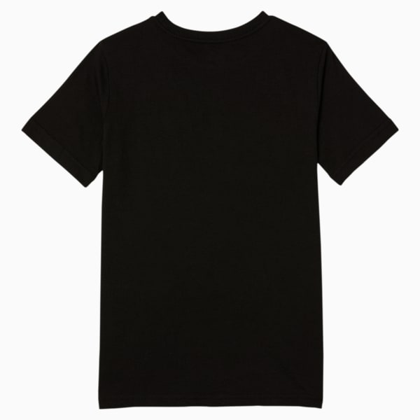 Big Cat Boys' Graphic Tee JR, PUMA BLACK, extralarge