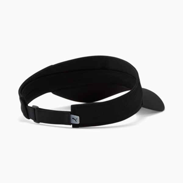 Racket Adjustable Visor, Black, extralarge