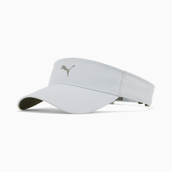 Racket Adjustable Visor, SILVER, extralarge