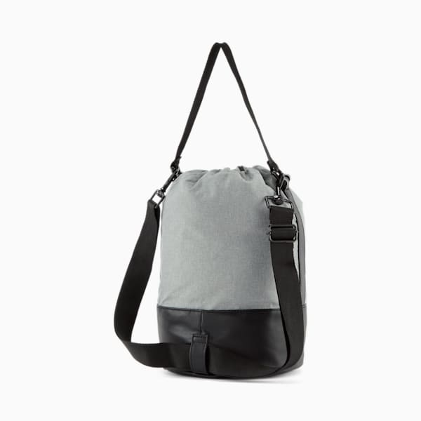 Convertible Bucket Shoulder Bag 2.0, GREY/BLACK, extralarge