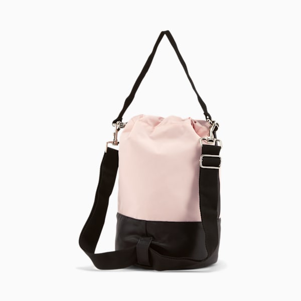 Convertible Bucket Shoulder Bag 2.0, PINK/BLACK, extralarge