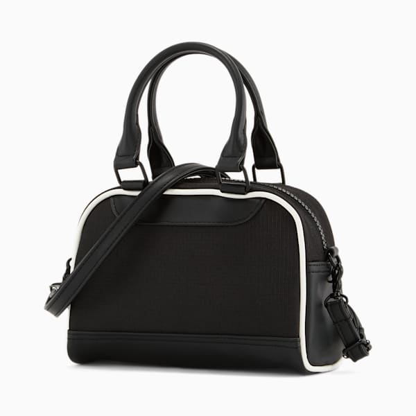 Bolso bandolera para mujer Mini Grip, Black/White, extralarge