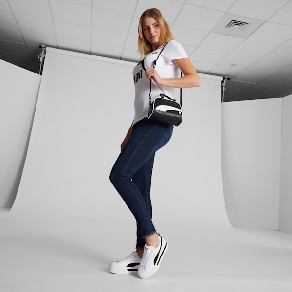 Bolso bandolera para mujer Mini Grip, BLACK TRADITIONAL, extralarge