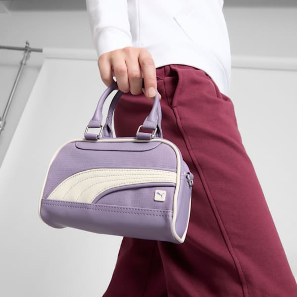 Mini Grip Women's Cross Body Bag, PURPLE, extralarge