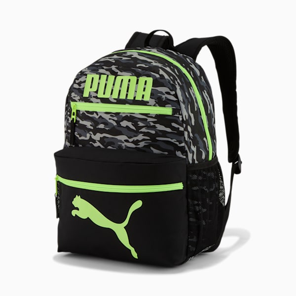 PUMA Meridian 4.0 Backpack, GREY/GREEN, extralarge