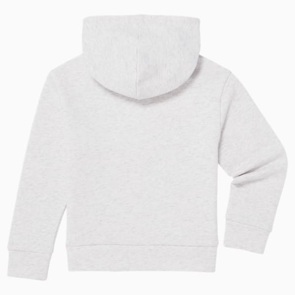 Core Little Kids' Cotton Fleece Pullover, WHITE HEATHER, extralarge