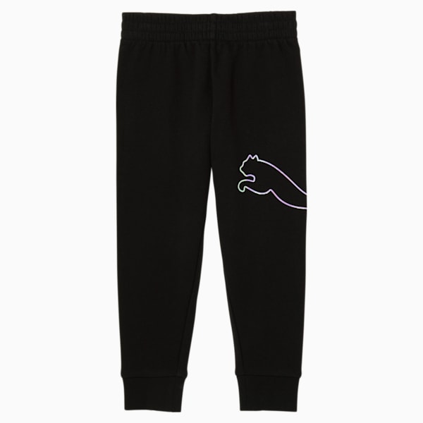 Core Little Kids' Cotton Fleece Jogger, PUMA BLACK, extralarge