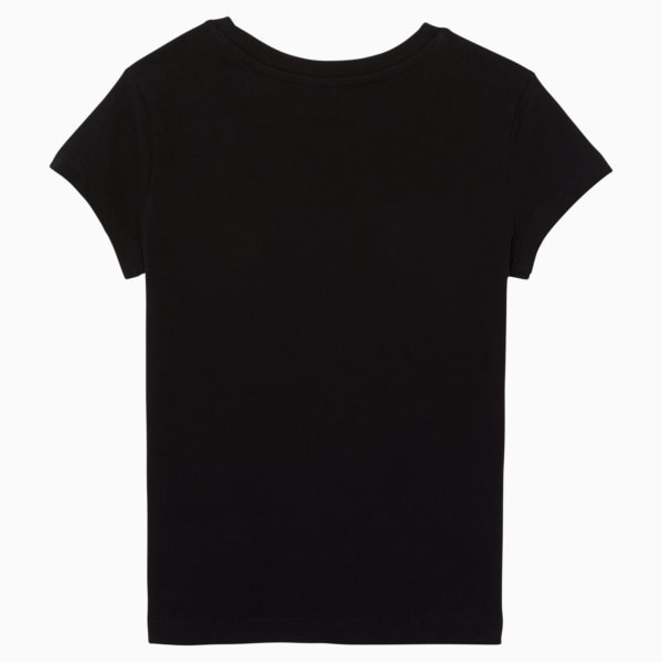 Core Little Kids' Graphic Tee, PUMA BLACK, extralarge